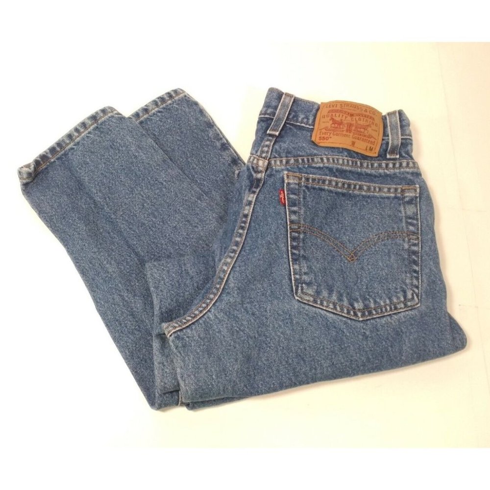 Levi's 550 Women's Jeans Size 8 Mis M Relaxed Fit Tapered Leg  (26x29)